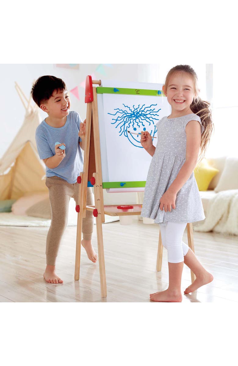 Hape Art Paper Roll 60 foot Refill, 15 Inch Wide, Alternate, color, White