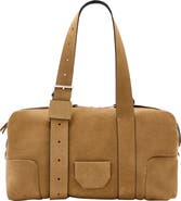 AllSaints Ares Suede Shoulder Bag
