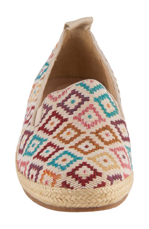 David Tate Sangria Woven Espadrille Flat