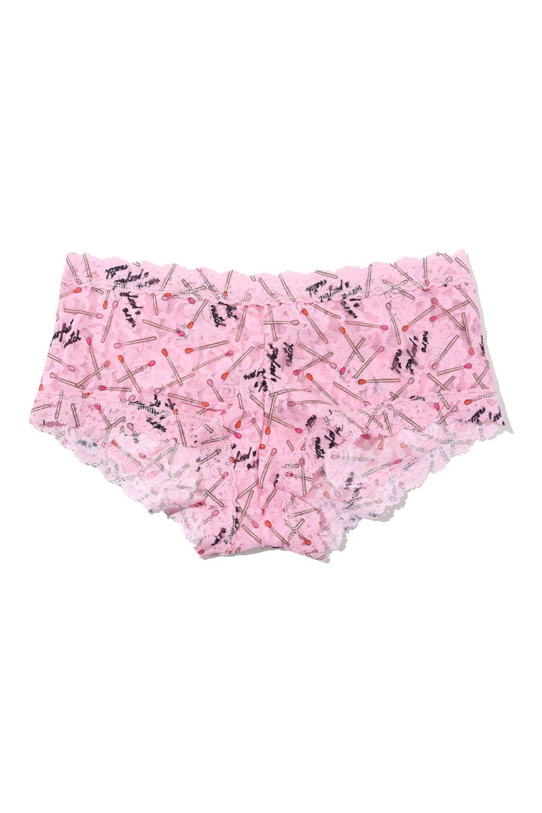 Print Boyshorts, Alternate, color, PERFECT MATCH PINK