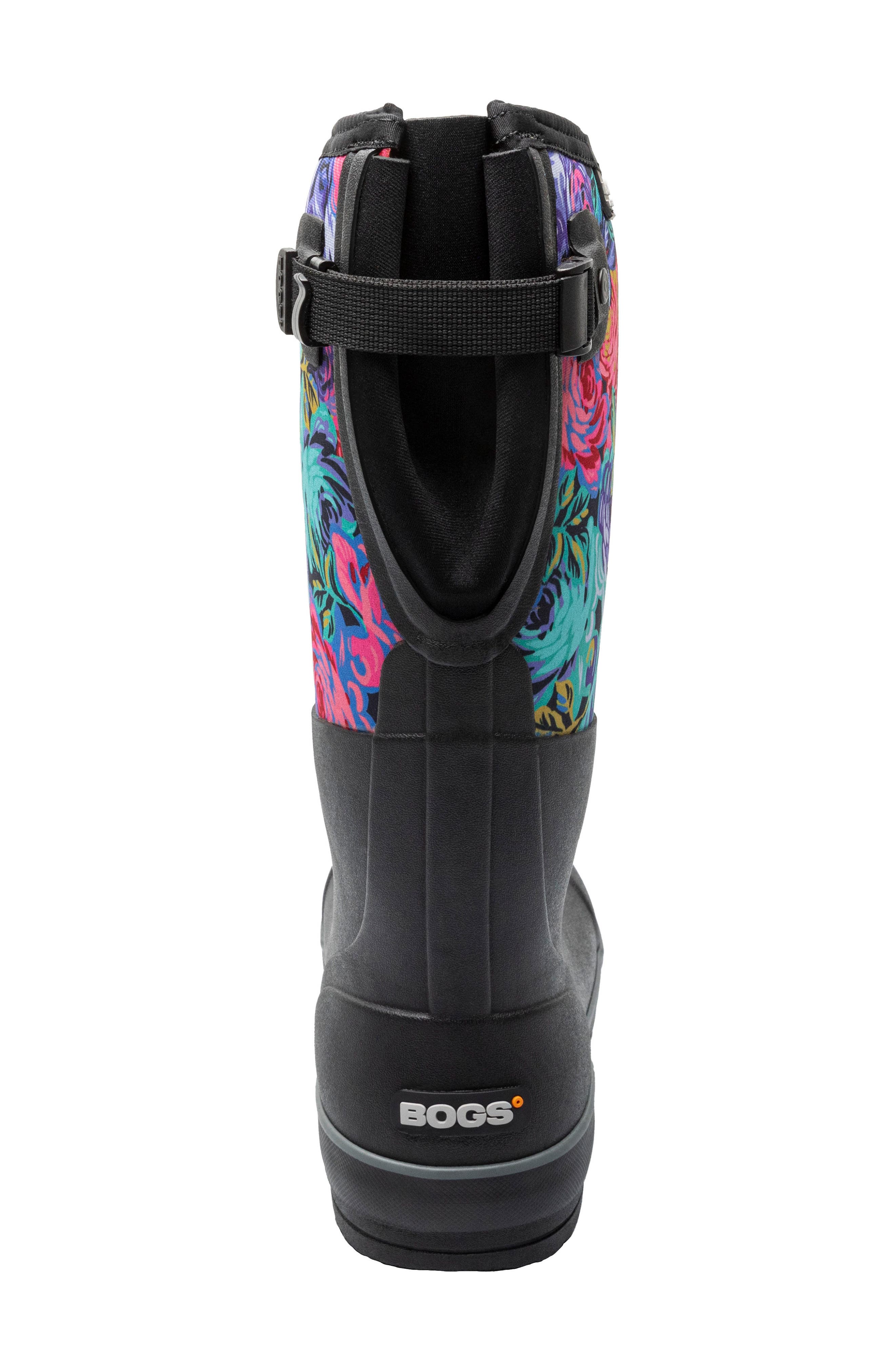Bogs Classic II Rose Garden Tall Waterproof Insulated Rain Boot, Alternate, color, 
