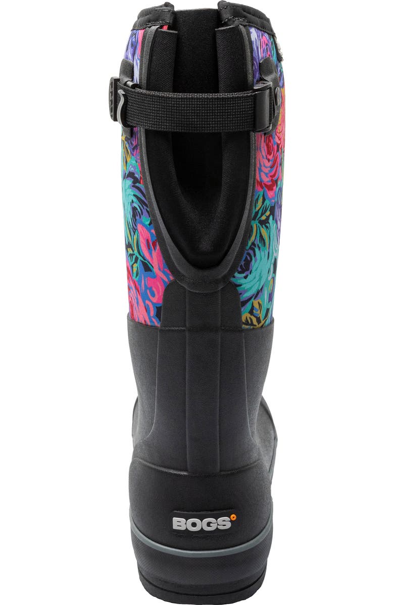 Bogs Classic II Rose Garden Tall Waterproof Insulated Rain Boot, Alternate, color,