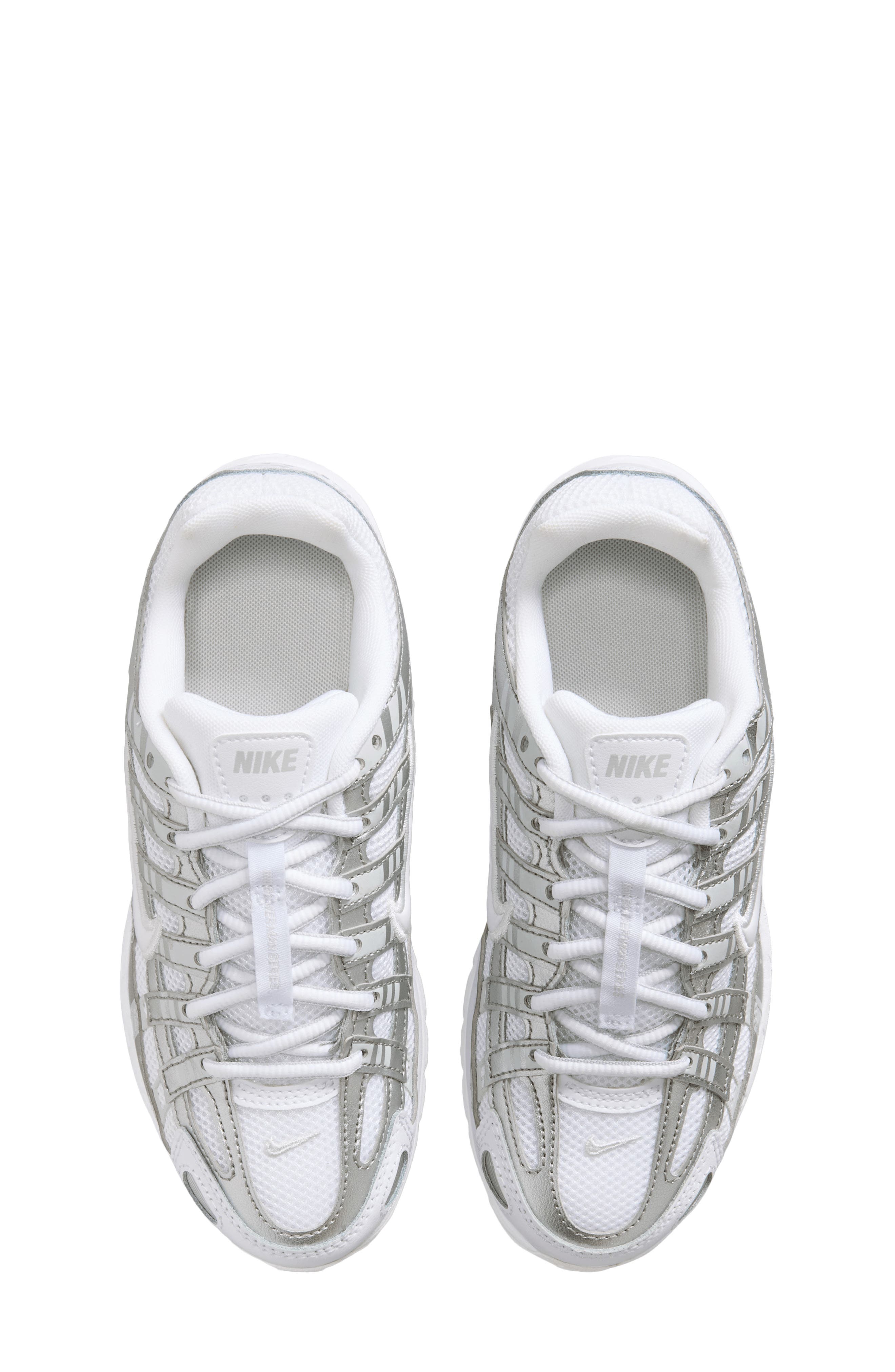 P-6000 Sneaker, Alternate, color, WHITE/DUST/SILVER/WHITE
