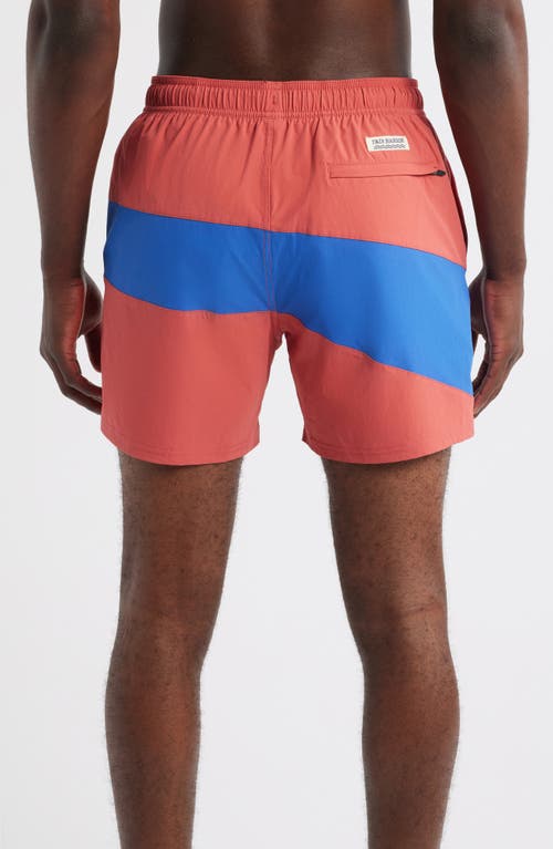 Fair Harbor The Bungalow Water Repellent Swim Trunks In Multi