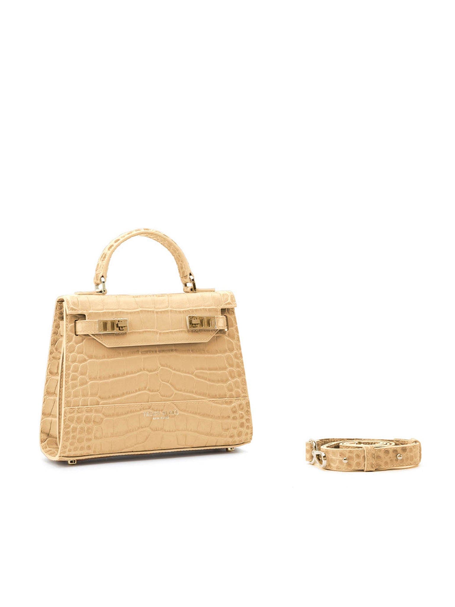 Teddy Blake Kim Croco 9", Alternate, color, Beige
