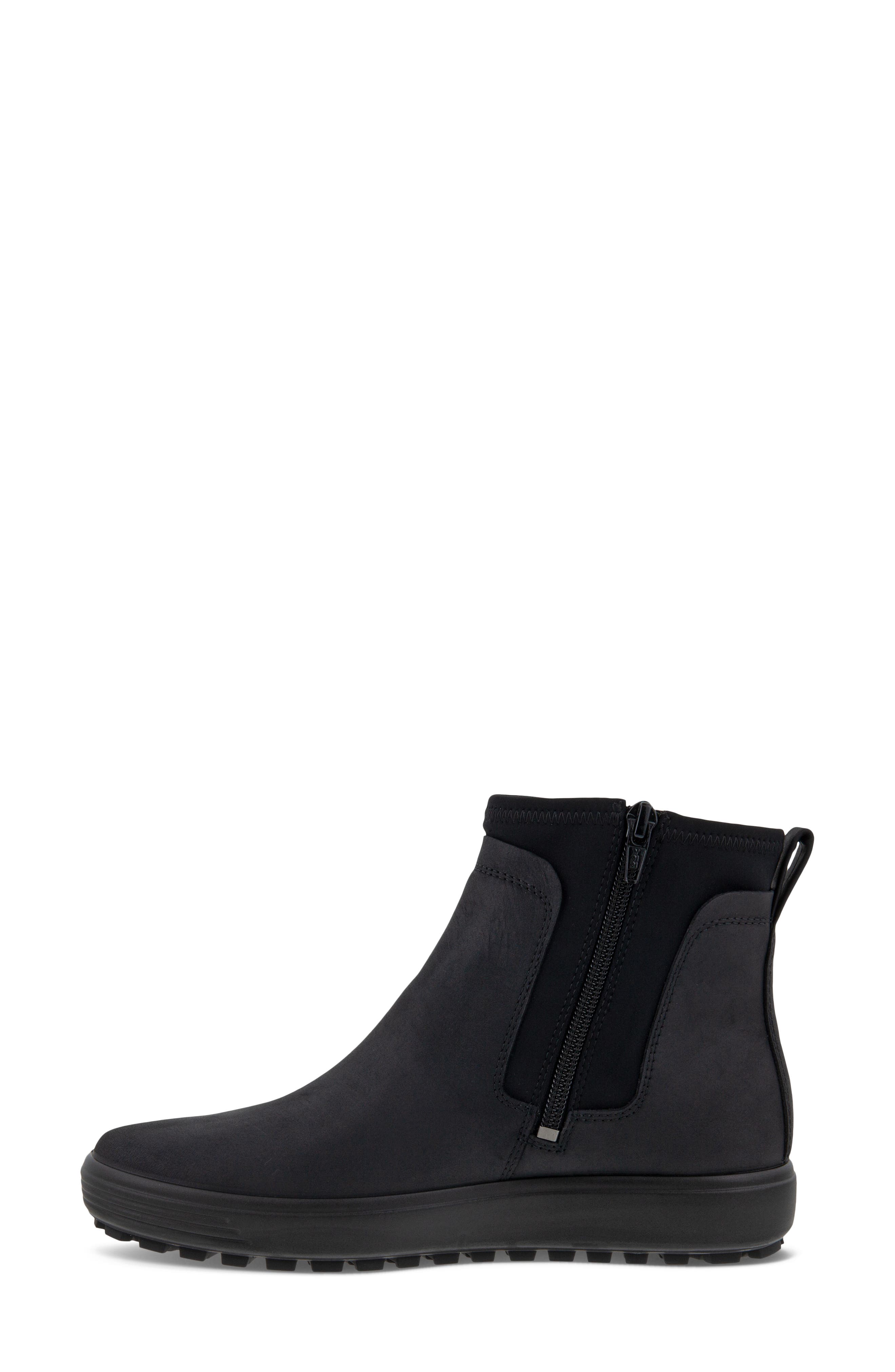 ECCO Soft 7 Waterproof Chelsea Boot, Alternate, color, 