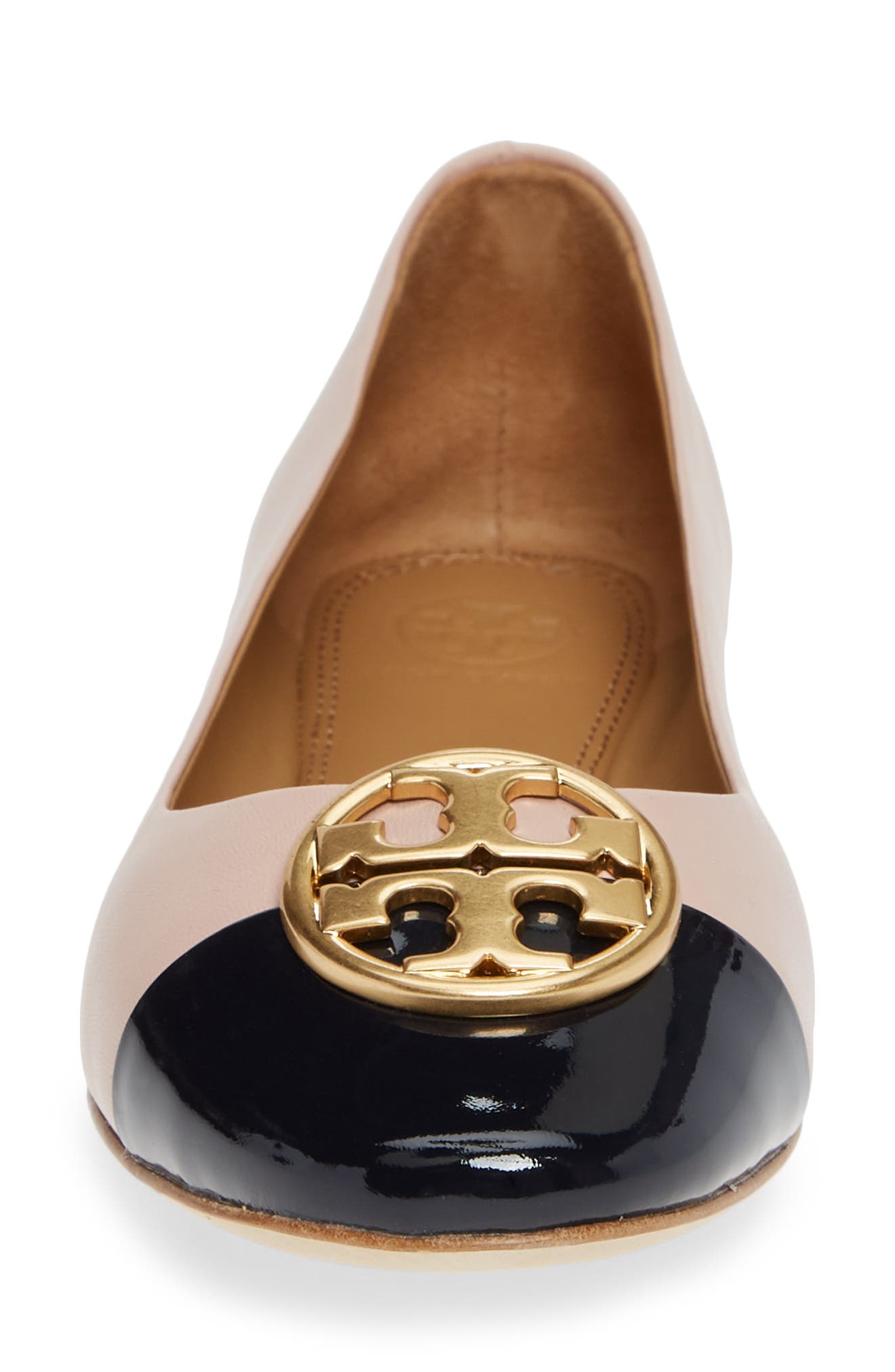 Tory Burch Chelsea Cap Toe Ballet Flat, Alternate, color, 