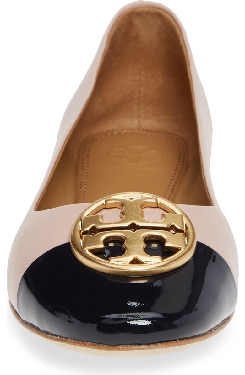 Tory Burch Chelsea Cap Toe Ballet Flat, Alternate, color,