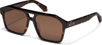 Soundcheck 48mm Gradient Aviator Sunglasses