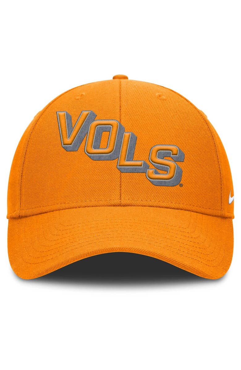 Nike Men's Nike Tennessee Orange Tennessee Volunteers Slanted Primetime Rise Performance Adjustable Hat, Alternate, color, Tennessee Orange