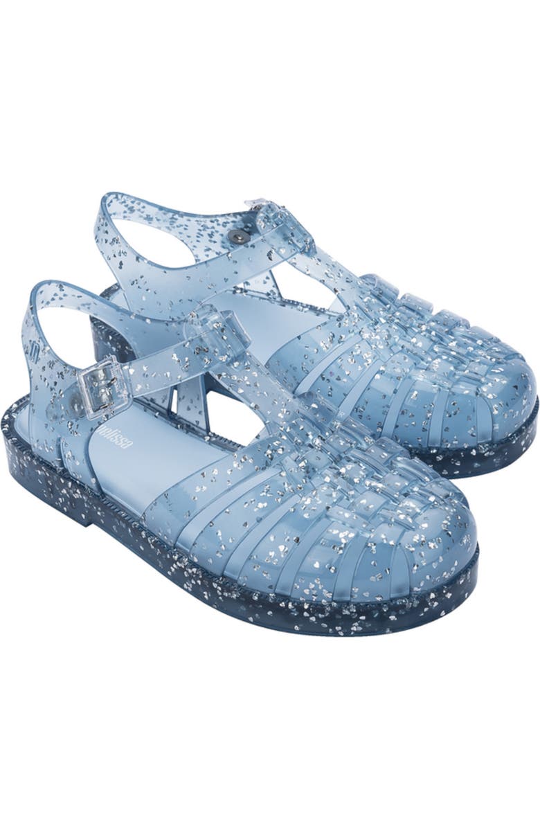 Mini Melissa Kids' Possession Glitter Fisherman Sandal, Main, color,