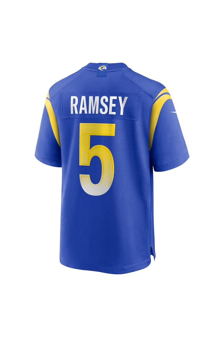 Men's Nike Jalen Ramsey Royal Los Angeles Rams Team Game Jersey, Alternate, color, Royal