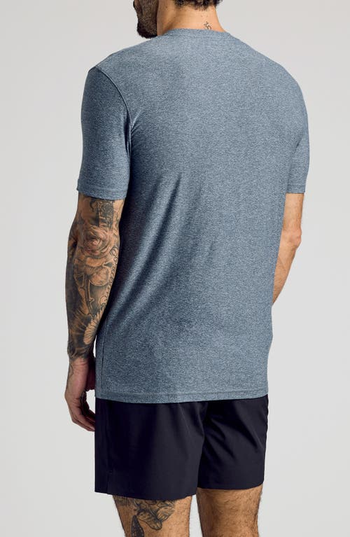 True Classic Active Trim Fit Performance T-shirt In Blue