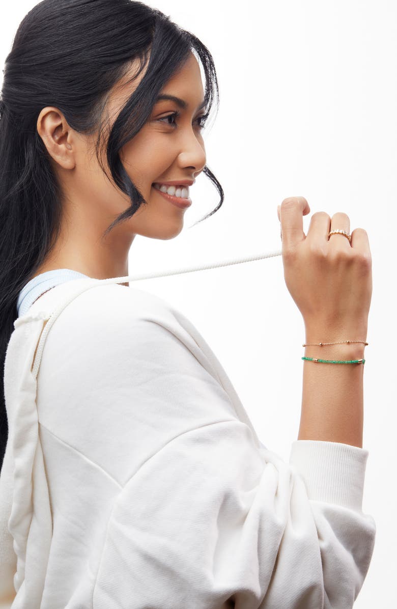 Bony Levy El Mar Emerald Beaded Bracelet, Alternate, color, 