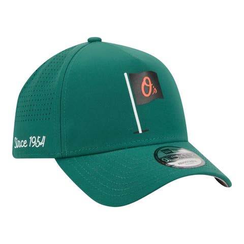 Men's New Era  Green Baltimore Orioles Pin Seeker 9FORTY A-Frame Adjustable Hat