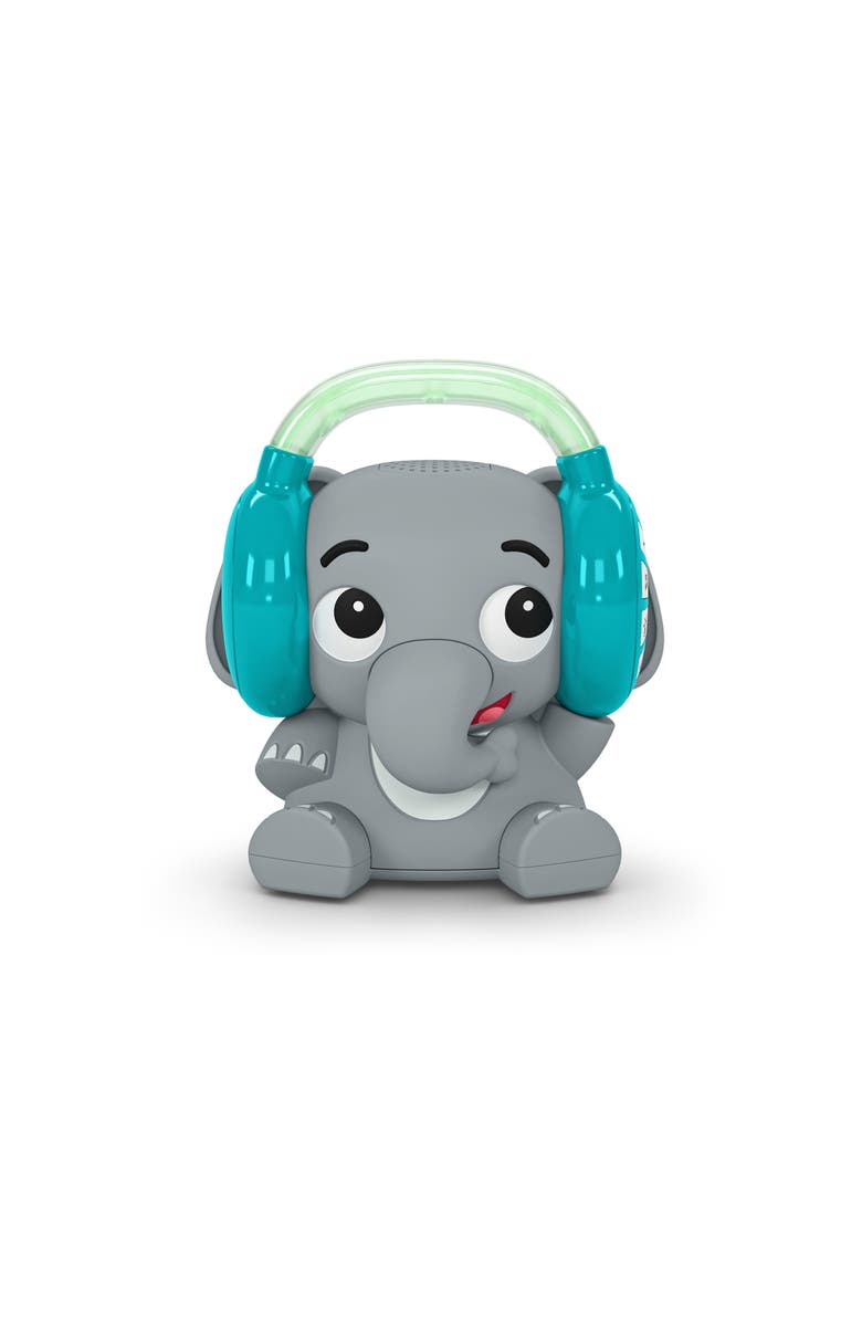 Baby Einstein Earl the Elephant Bluetooth Soother Streaming Sound Machine & Night Light, Main, color, Green