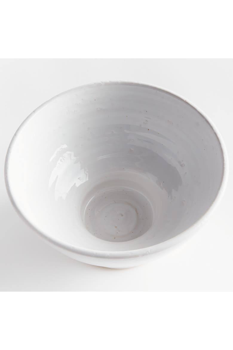 Talullah Decorative Bowl, Alternate, color, White