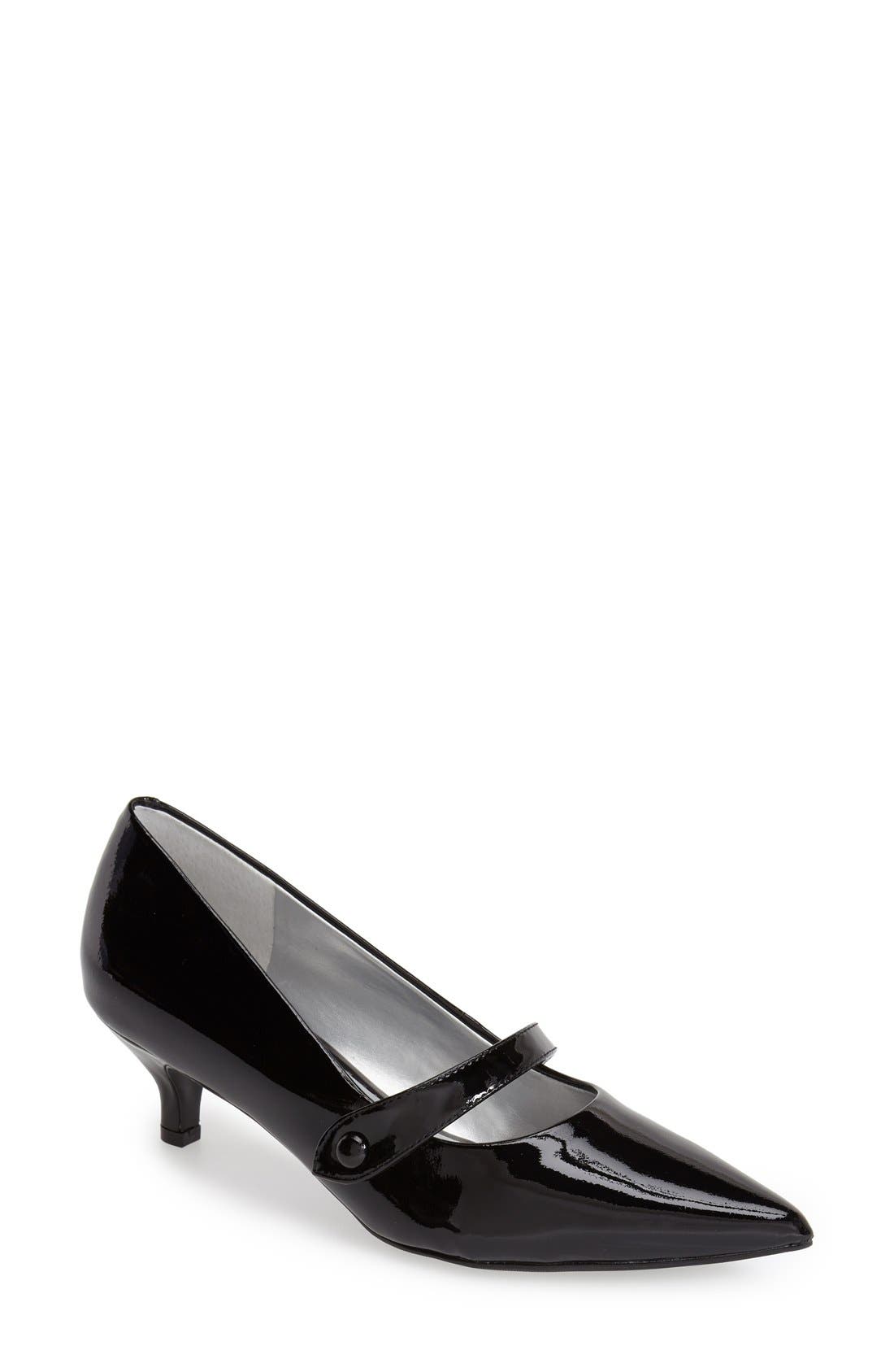 'Petra' Pump, Main, color, BLACK PATENT