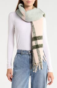 Nordstrom Brushed Wool & Alpaca Blend Scarf