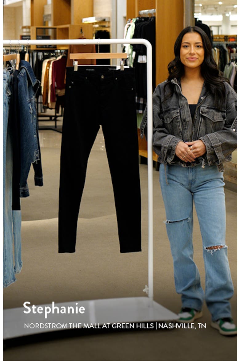 Farrah Mid Rise Ankle Skinny Jeans (Nordstrom Exclusive) video