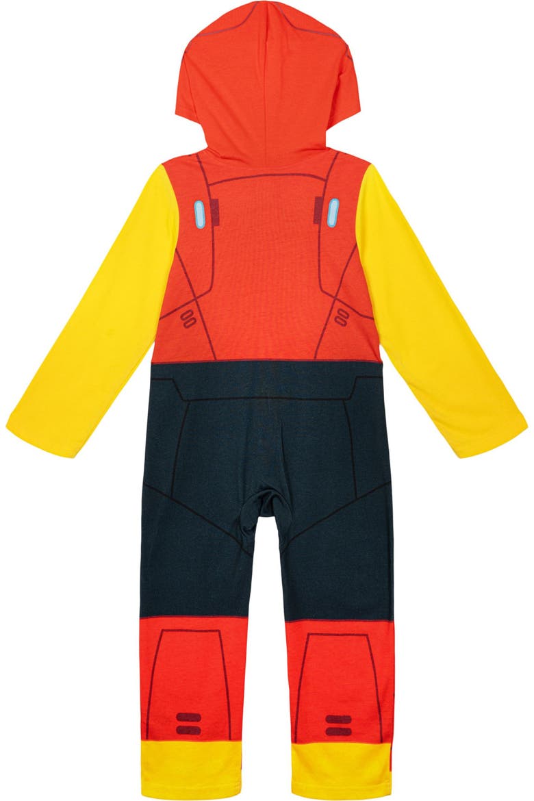 Iron Man and His Awesome Friends Hooded One Piece, Alternate, color, Crimson Iron Man