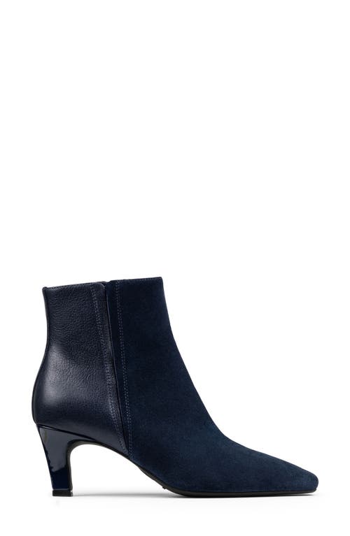 Donald Pliner Pointed Toe Bootie In Blue