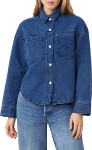 Scotch & Soda Denim Utility Shacket