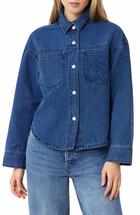 Scotch & Soda Denim Utility Shacket