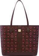 MCM New Medium Liz Shopper in Visetos