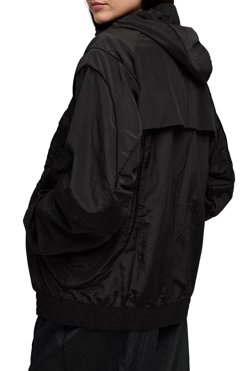 PUMA CLRT Hooded Ripstop Jacket, Alternate, color, Puma Black