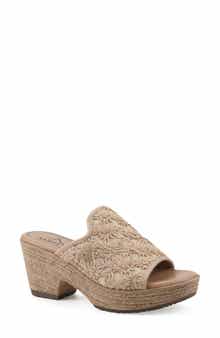 Bizzie Platform Wedge Espadrille Sandal