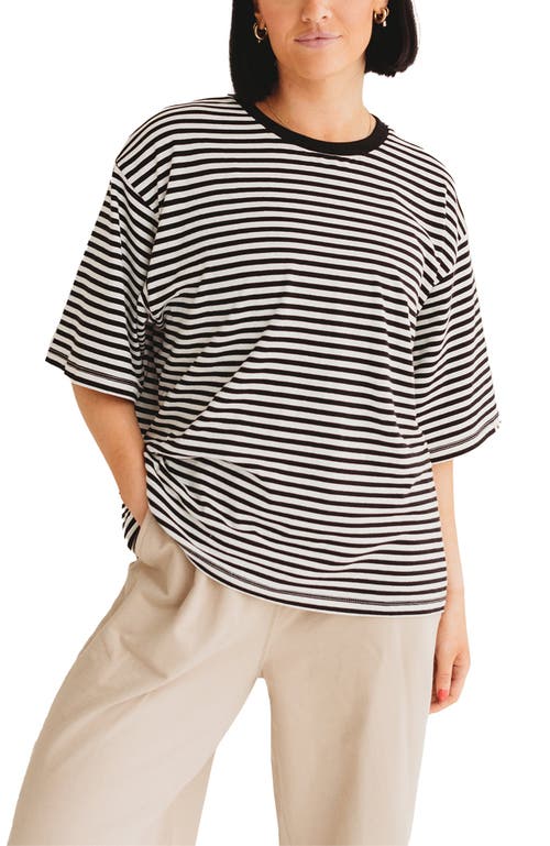Turtledove London Organic Cotton Elsie Oversized T-shirt In Multi