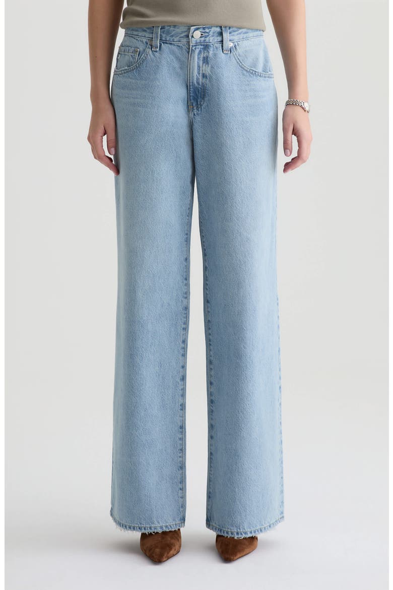 Adria Low Rise Baggy Wide Leg Jeans, Main, color, SOFT FOCUS