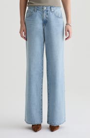 AG Adria Low Rise Baggy Wide Leg Jeans