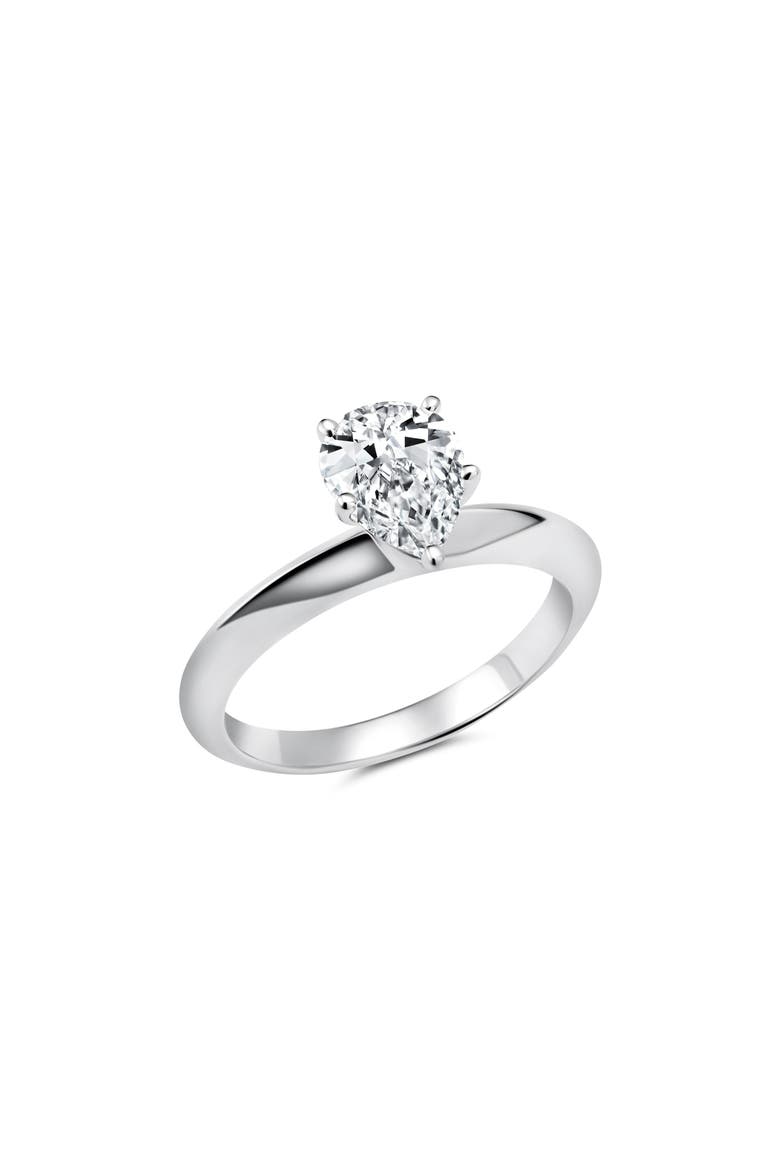 Cubic Zirconia Ring, Main, color, PURE PLATINUM/ CLEAR STONE