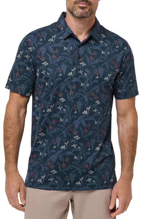 TravisMathew Relationship Status Floral Polo
