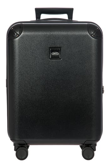Bric's Amalfi 21" Carry-on Spinner Suitcase In Black