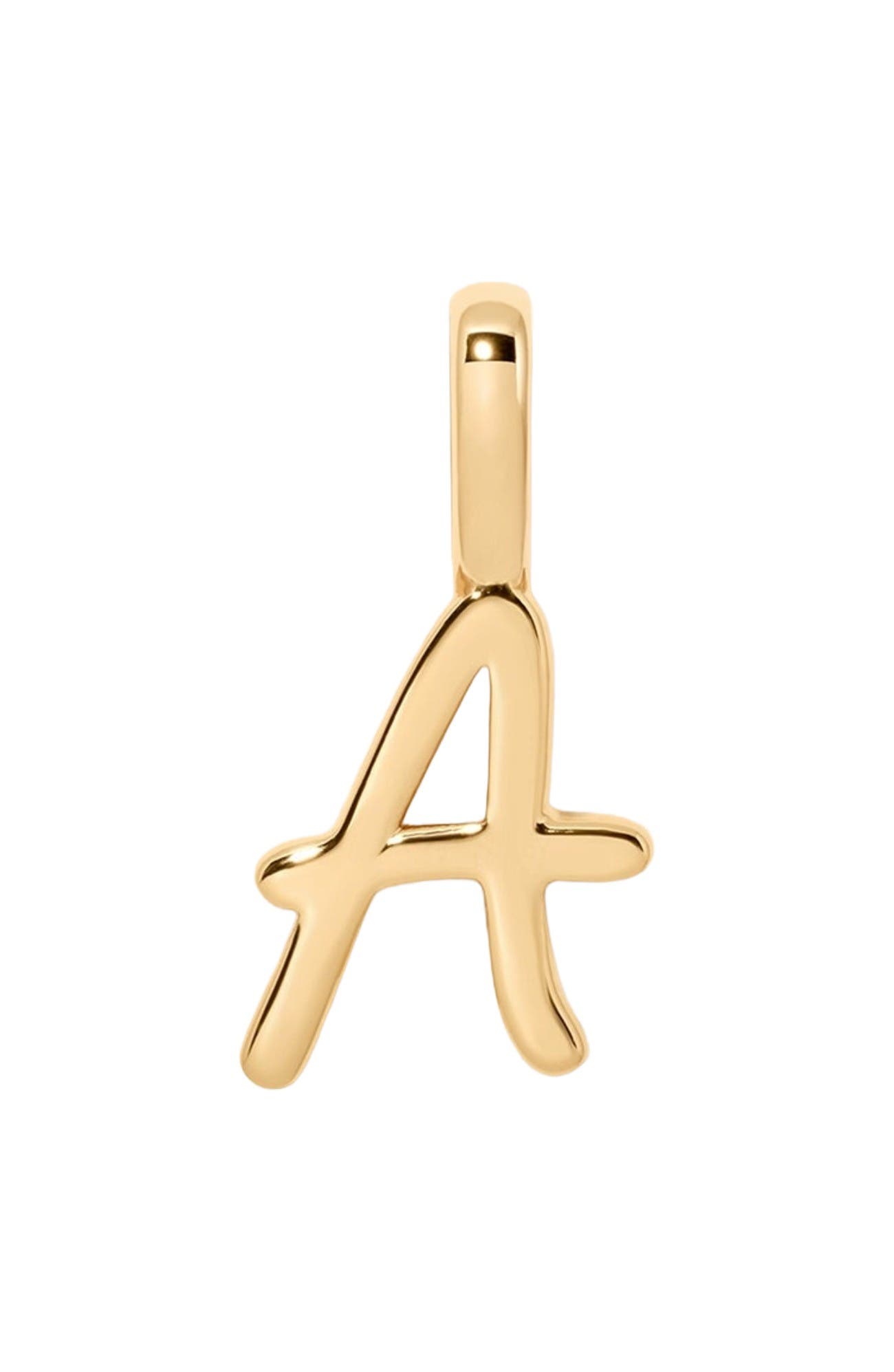 Gold Vermeil Initial A