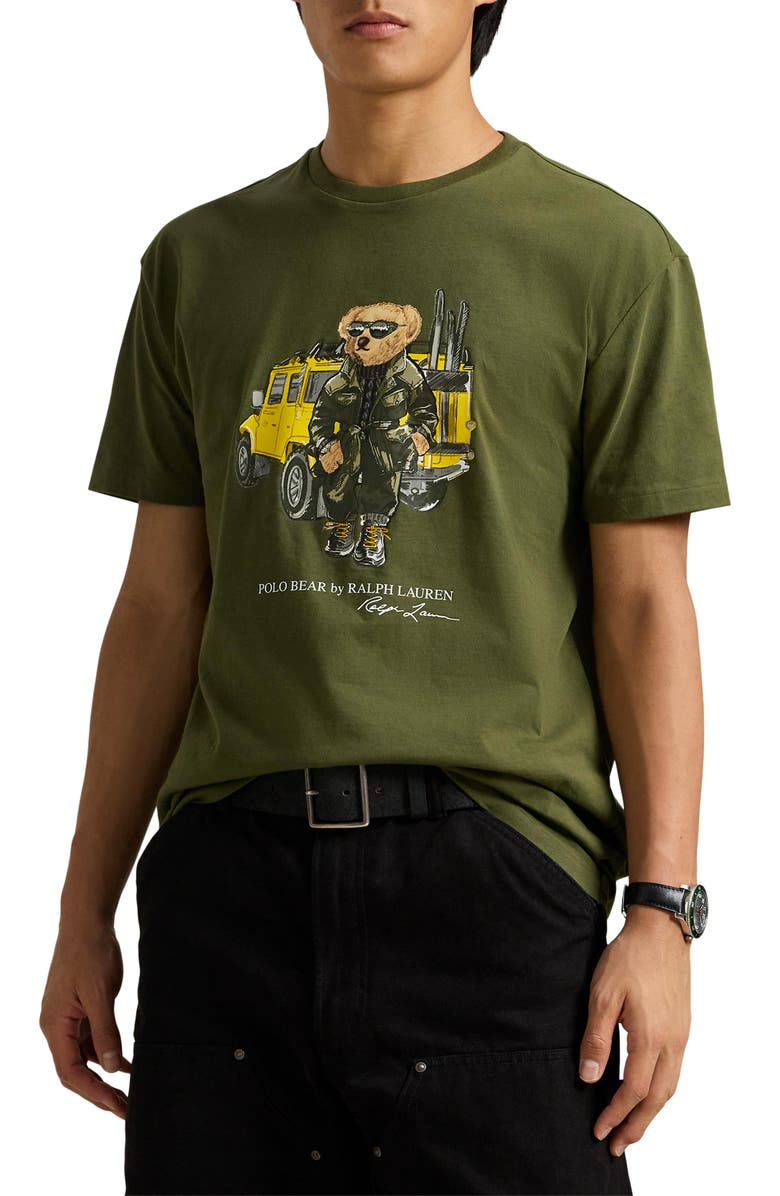 Polo Ralph Lauren Polo Bear Short Sleeve Graphic T-Shirt, Main, color,