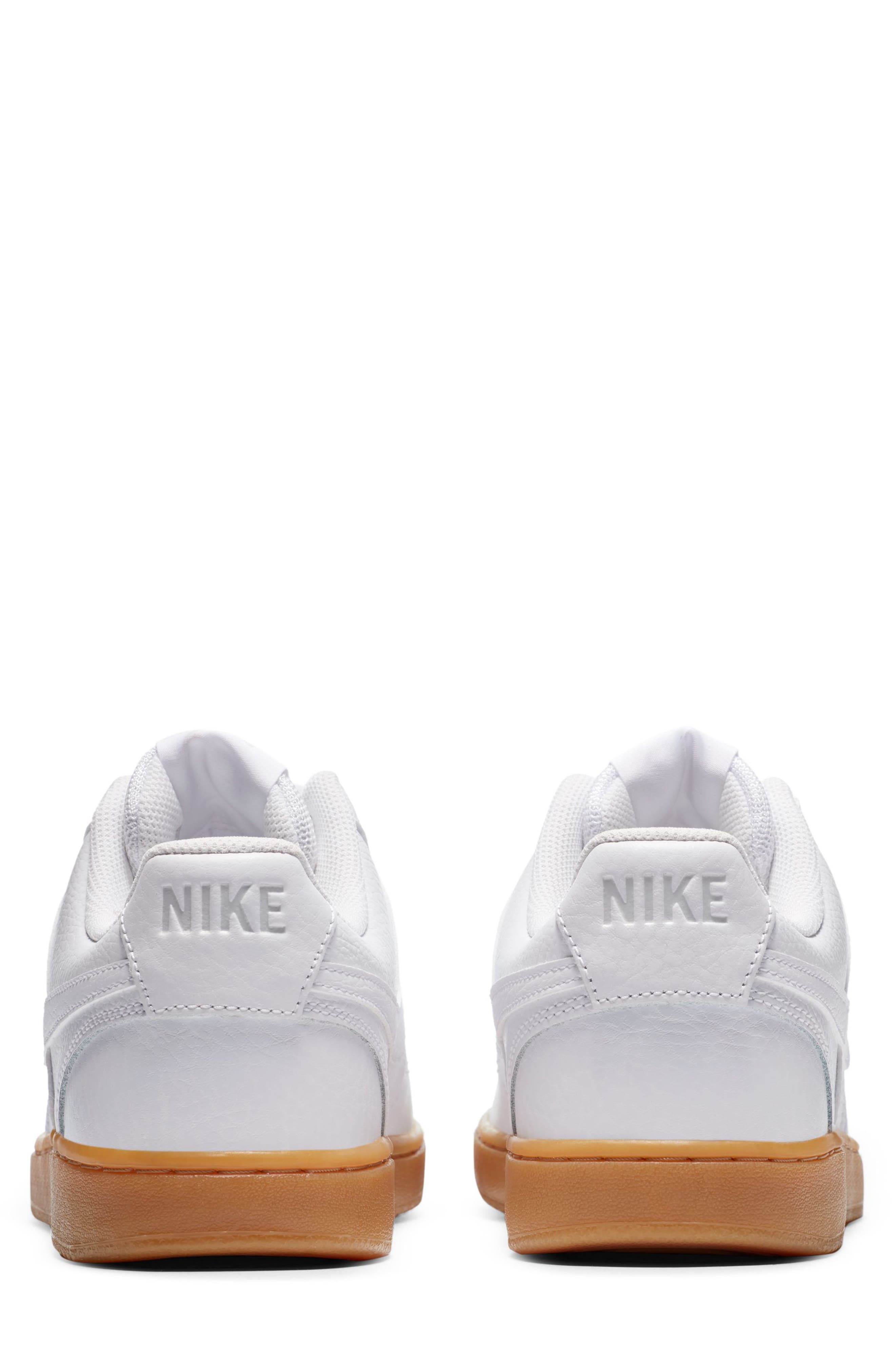 Nike Court Vision Low Sneaker, Alternate, color, White/White