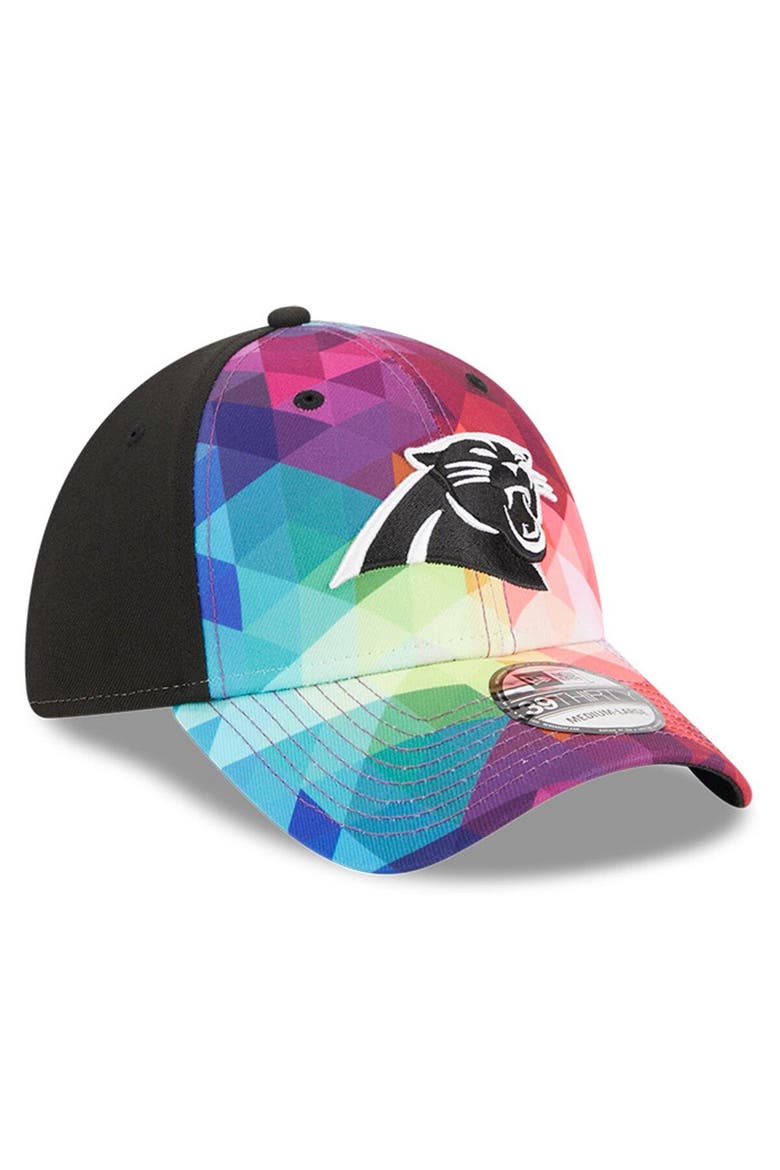 Men's New Era  Pink Carolina Panthers 2023 NFL Crucial Catch 39THIRTY Flex Hat, Alternate, color, Pink