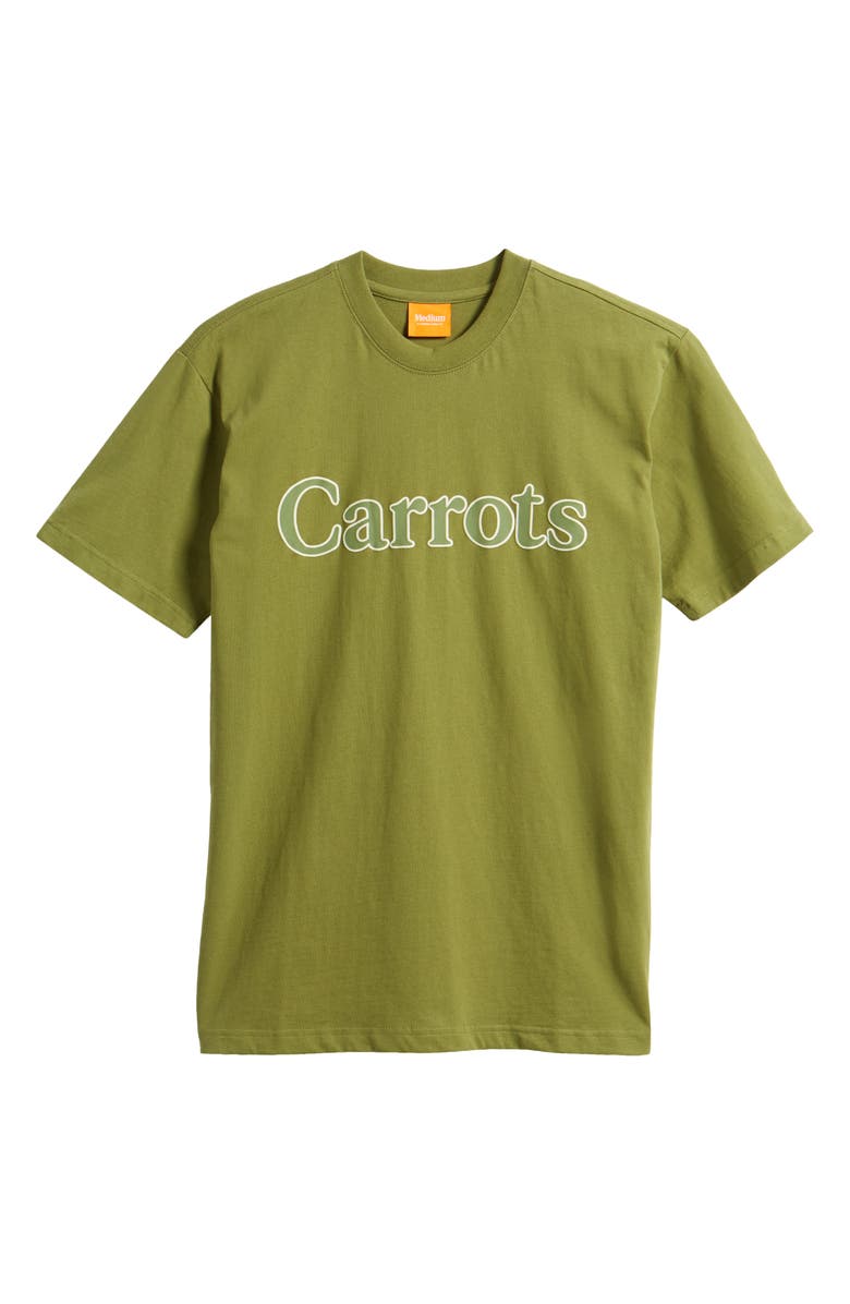 CARROTS BY ANWAR CARROTS Wordmark Cotton Logo Graphic T-Shirt, Alternate, color, 