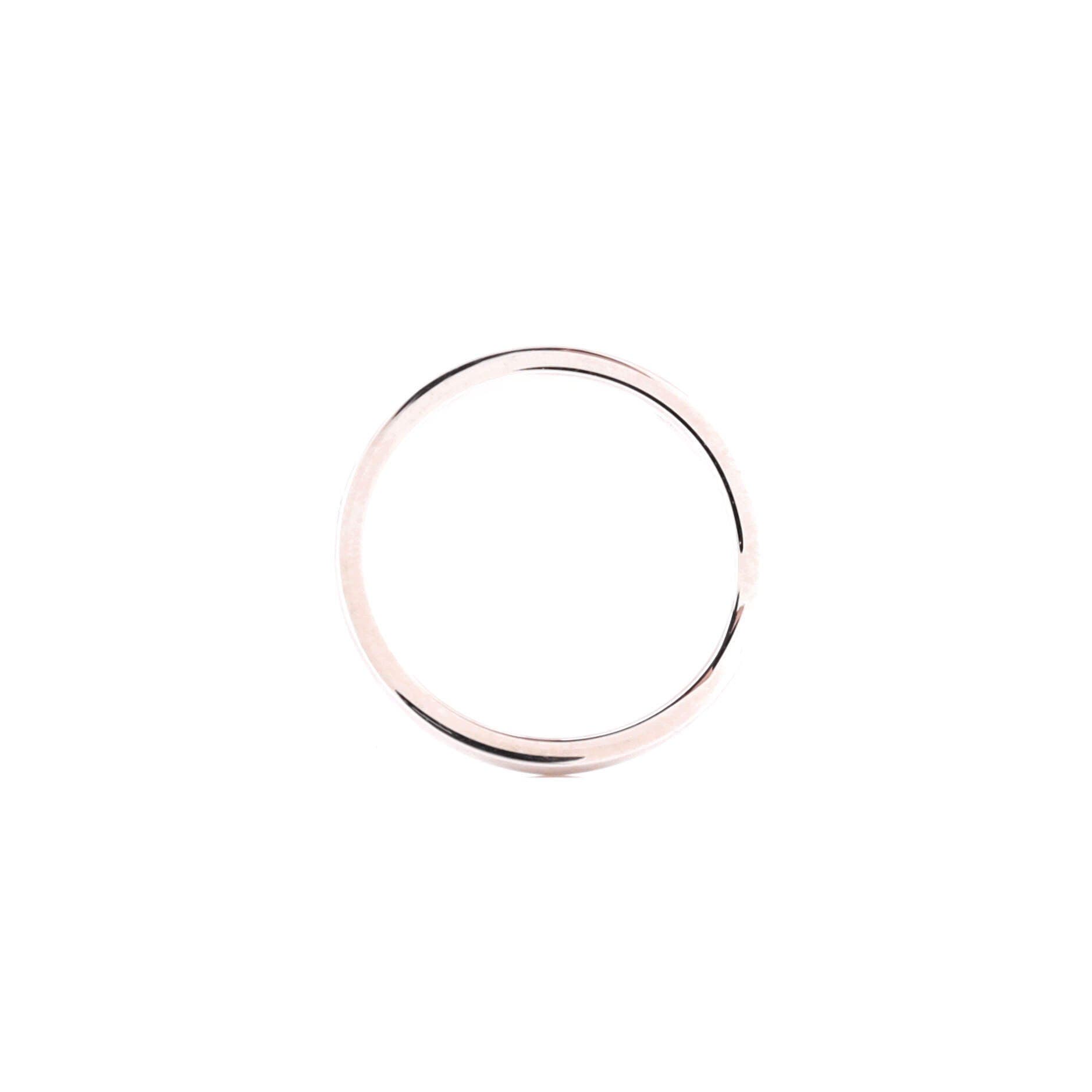 Ballerine Wedding Band Ring Platinum 2mm, Alternate, color, Metallic Silver