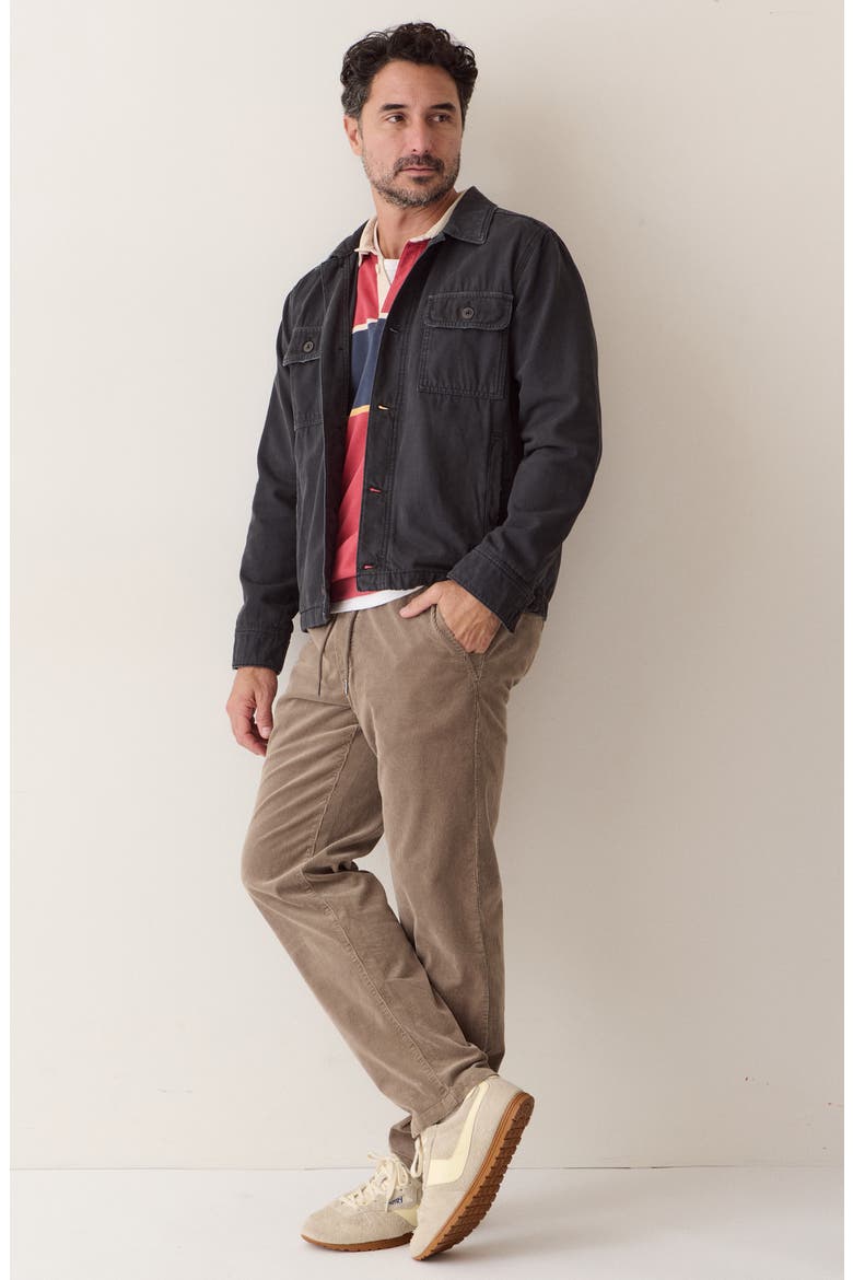 Saturday Relaxed Fit Corduroy Pants, Alternate, color, DARK TAUPE