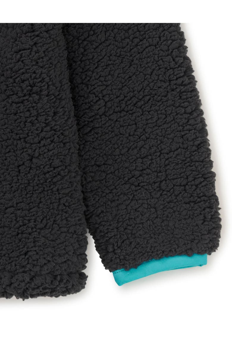 Tea Collection Teddy Fleece Zip Up Jacket, Alternate, color, 