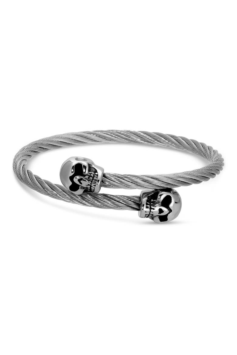 Noah 3-Piece Bracelet Set, Alternate, color, SILVER