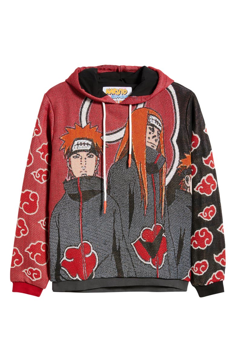 VERYRARE Pain Six Paths Jacquard Hoodie, Alternate, color, Red