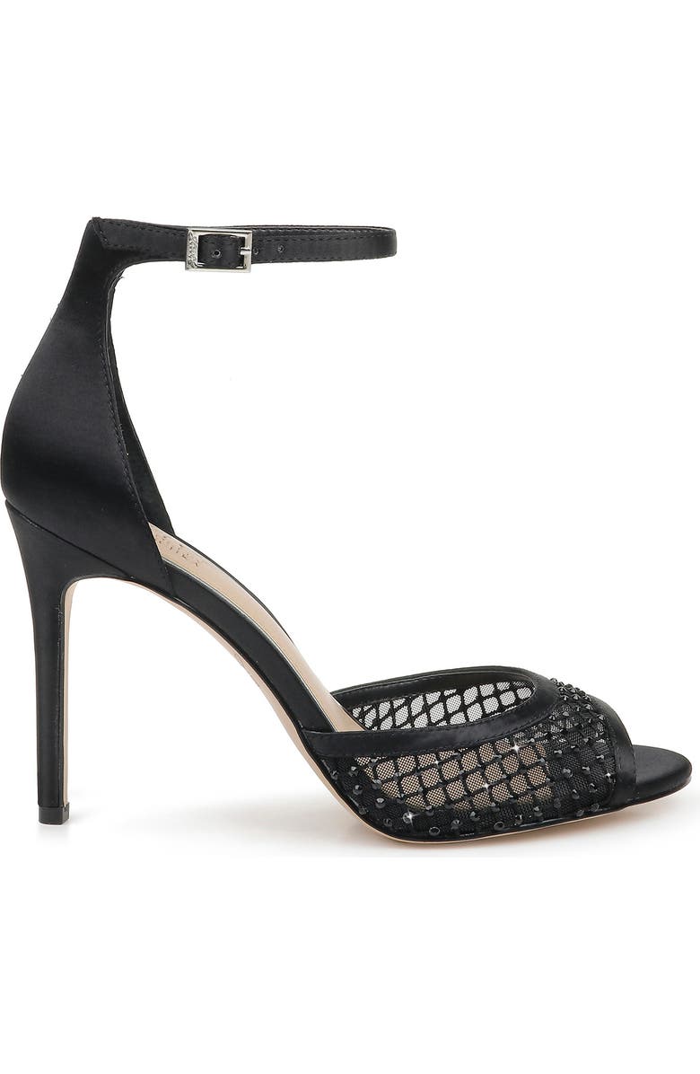 Jewel Badgley Mischka Crystal Embellished Sandal, Alternate, color,