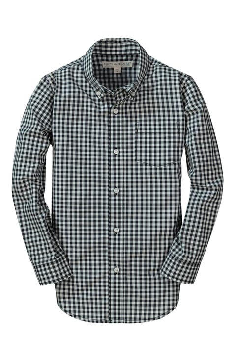 Baby Boys' Poplin Button Down Shirt, Infant