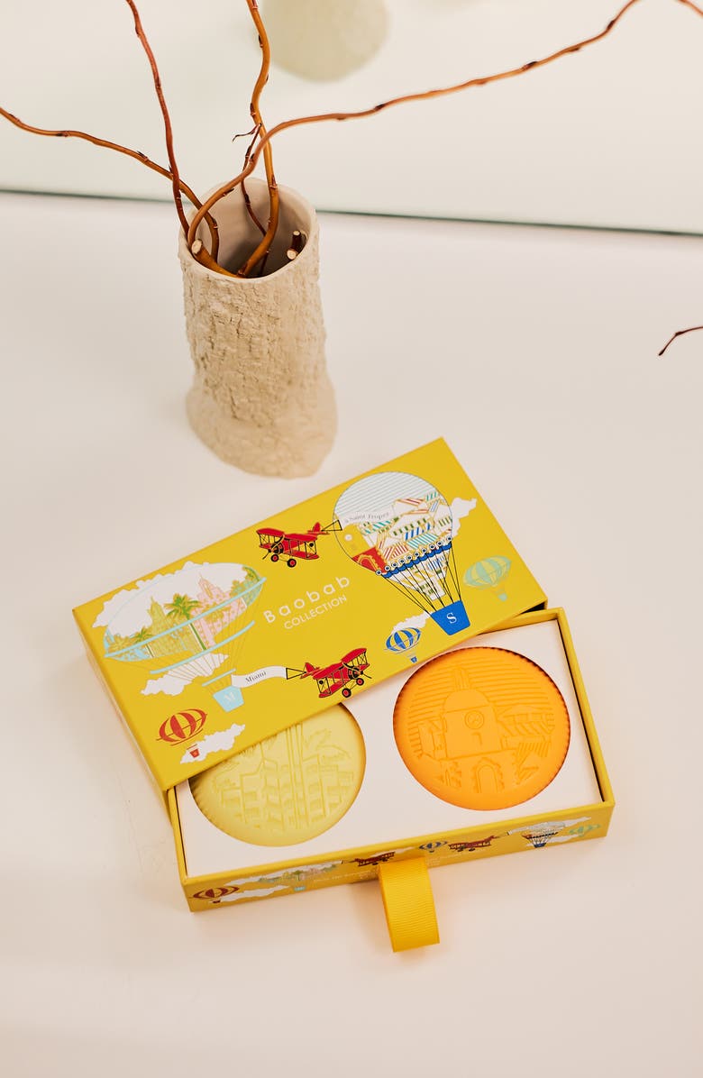 Baobab Collection Miami & Saint-Tropez Soap Gift Box, Alternate, color, 